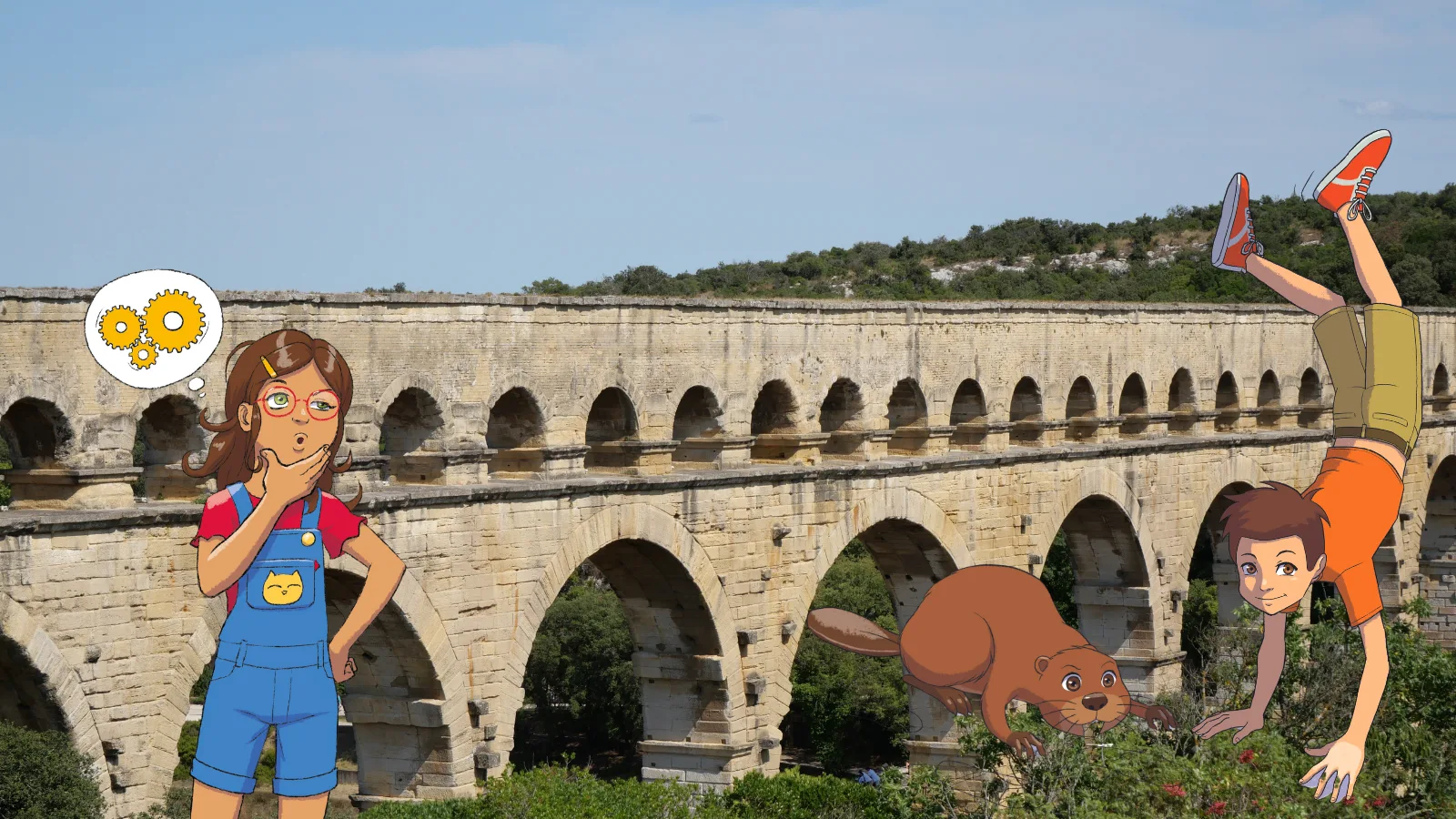 10 jeux de piste pour les enfants autour du Pont du Gard