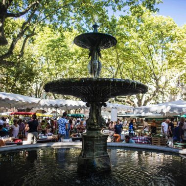 The Uzès market: one of the most beautiful in France
