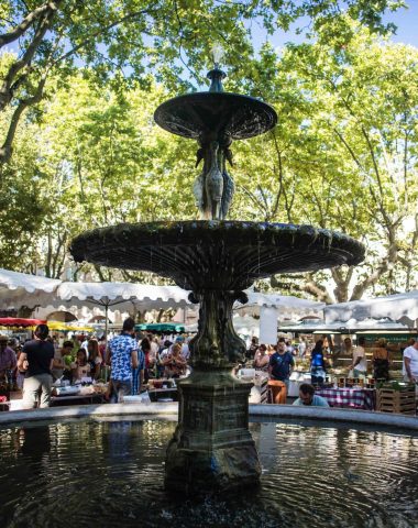 The Uzès market: one of the most beautiful in France