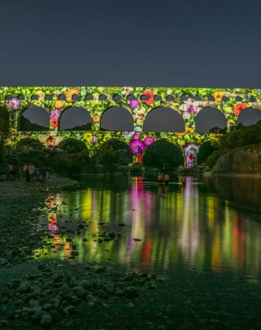 Son et Lumière au Pont du Gard