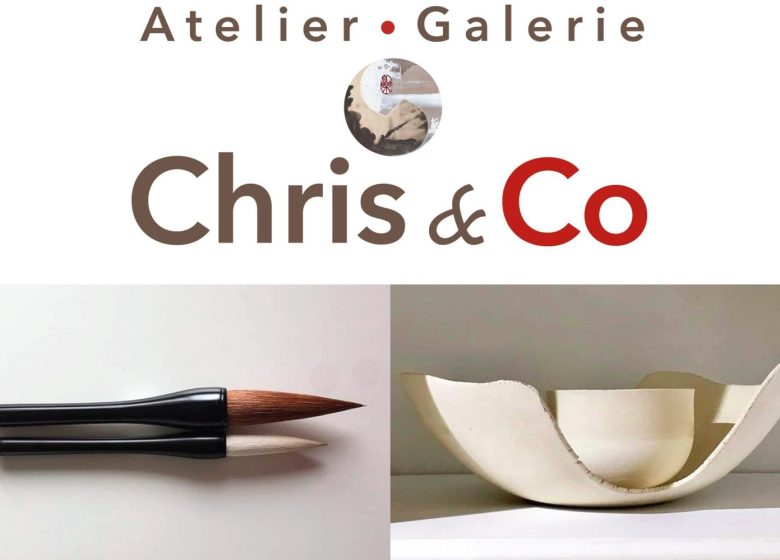 Atelier/galerie Chris & Co : Peinture, céramique, photographie d’art, papier