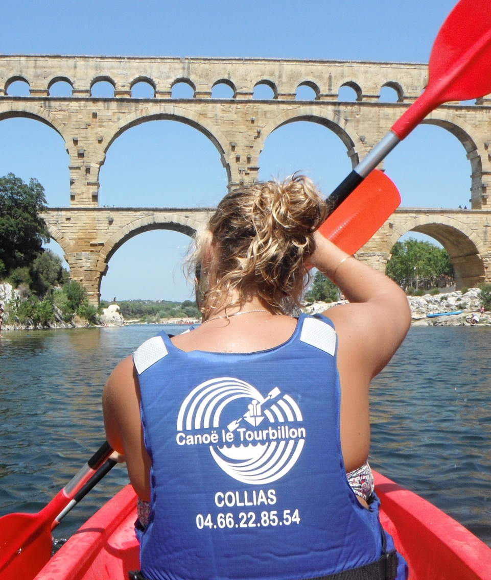 Canoë Le Tourbillon - Canoë Kayak à Collias - Destination Pays d'Uzès Pont  du Gard